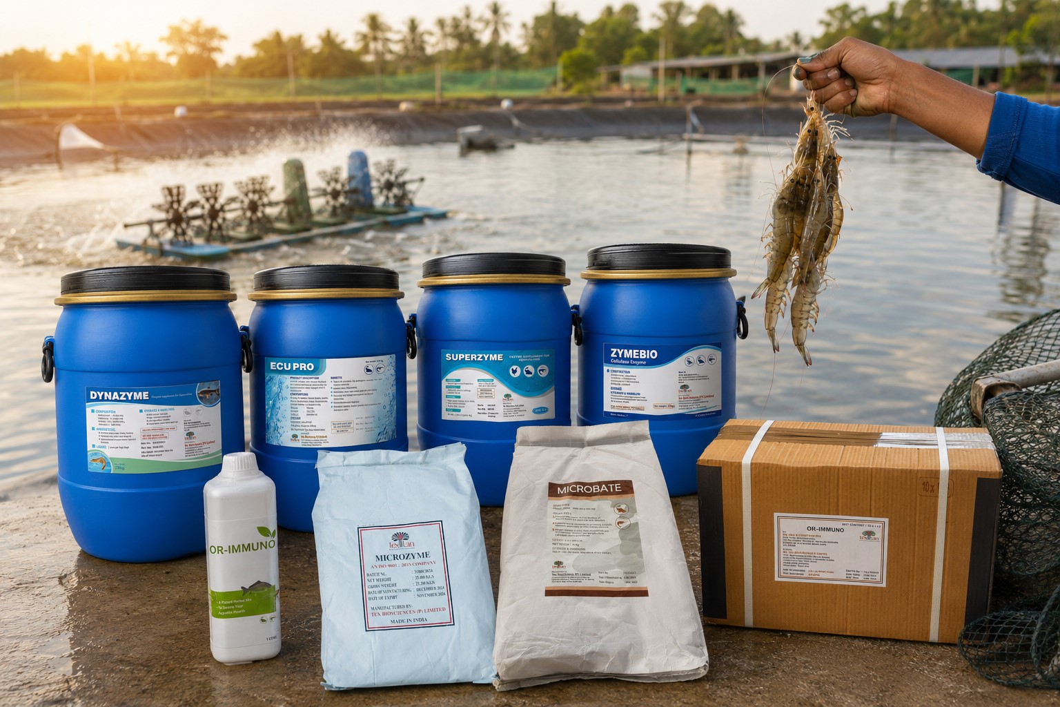 Enzyme – Giải pháp sinh học trong nuôi trồng thủy sản bền vững