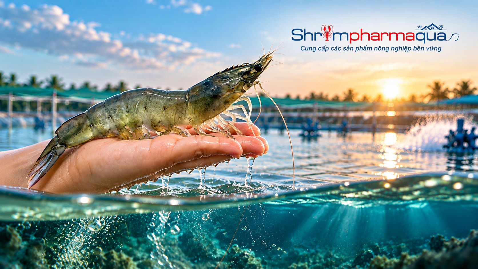 Shrimpharmaqua: 5 sản phẩm hỗ trợ quản lý ao nuôi tôm từ môi trường đến sức khỏe