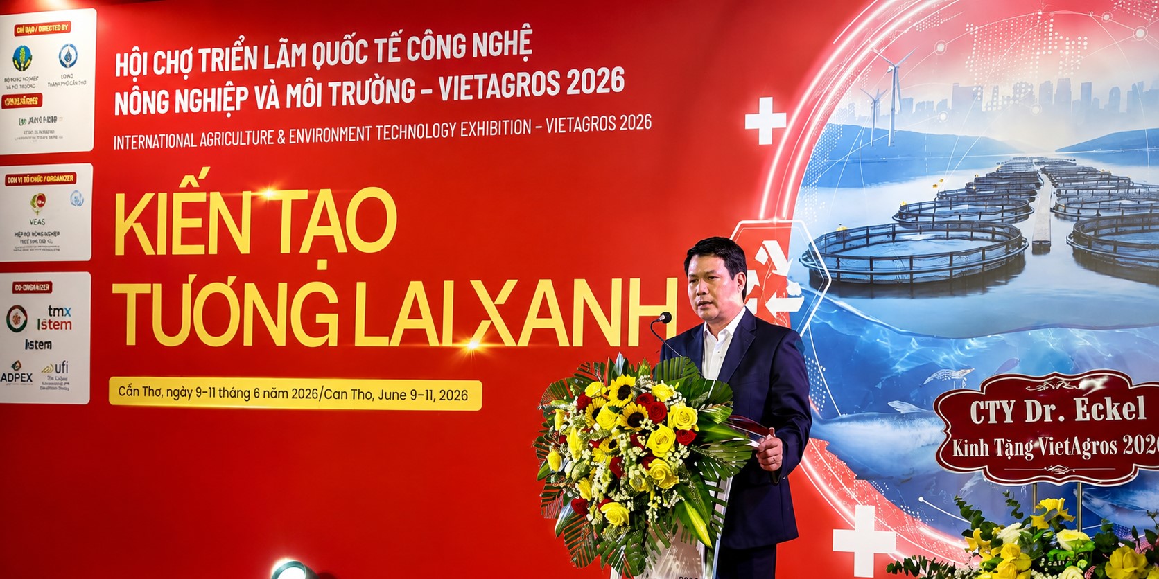 VietAgros 2026: Số hóa ao nuôi và xu hướng nông nghiệp xanh giảm phát thải