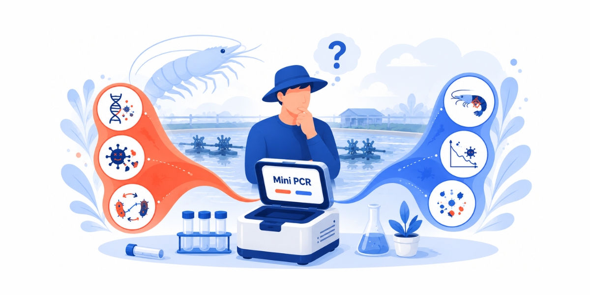 PCR di động xét nghiệm tôm
