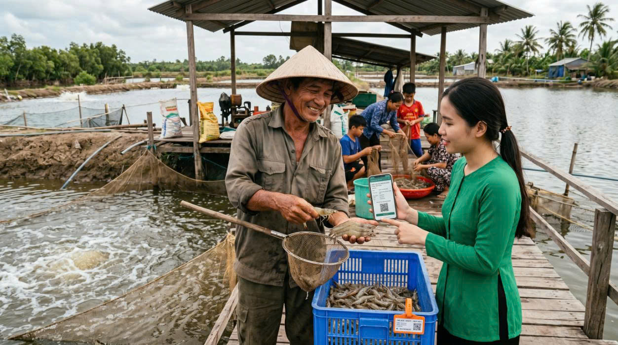 An Minh (An Giang): Tăng cường triển khai quản lý mã số vùng nuôi thủy sản gắn với truy xuất nguồn gốc điện tử