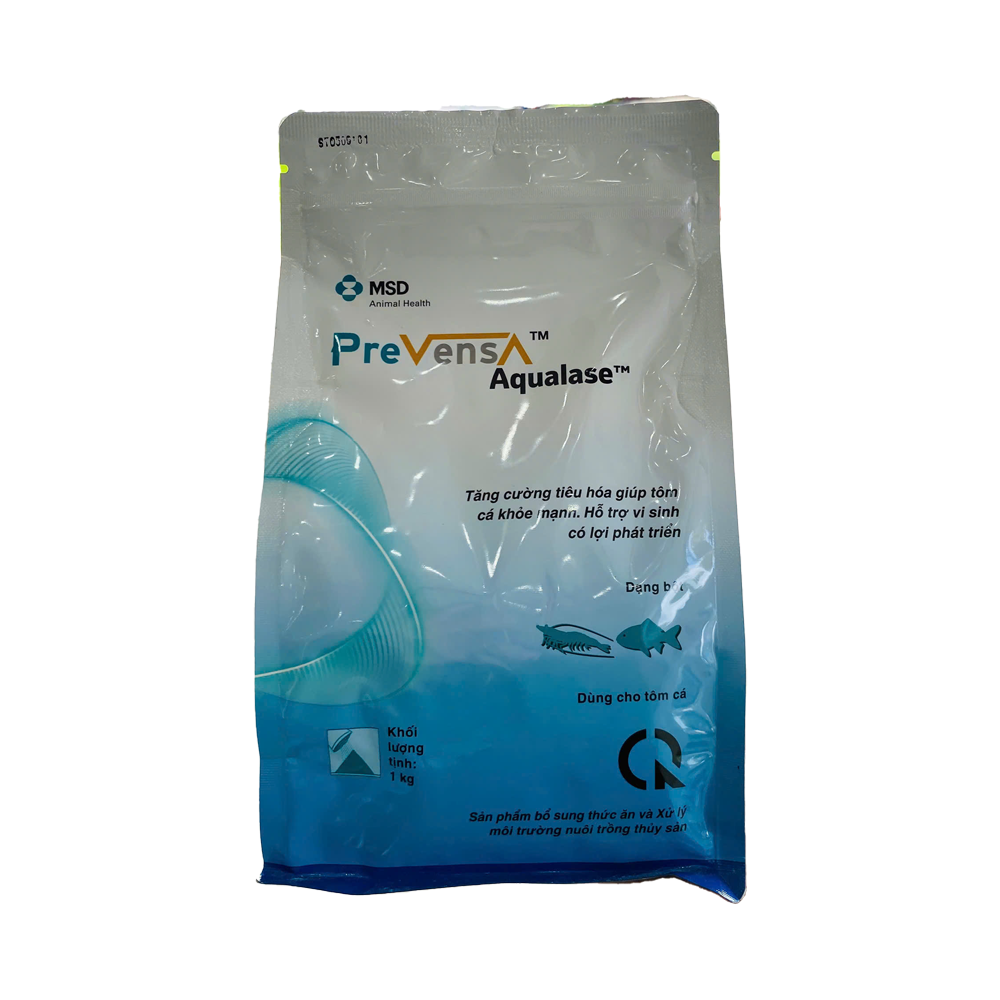 Prevensa Aqualase ( Baymix) Hỗ trợ tiêu hoá cho tôm cá