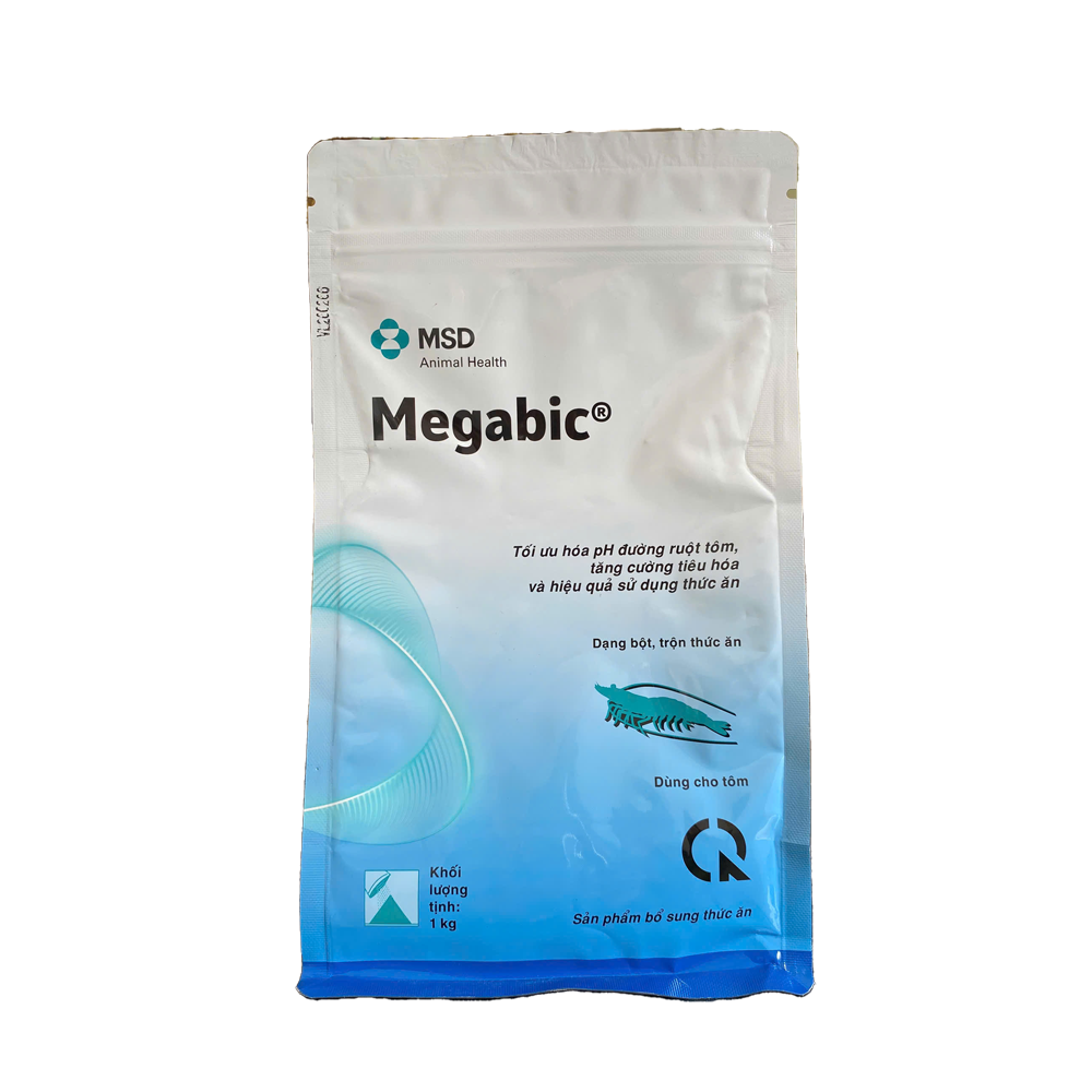 Megabic Bayer tối ưu hóa pH đường ruột tôm, tăng cường tiêu hóa