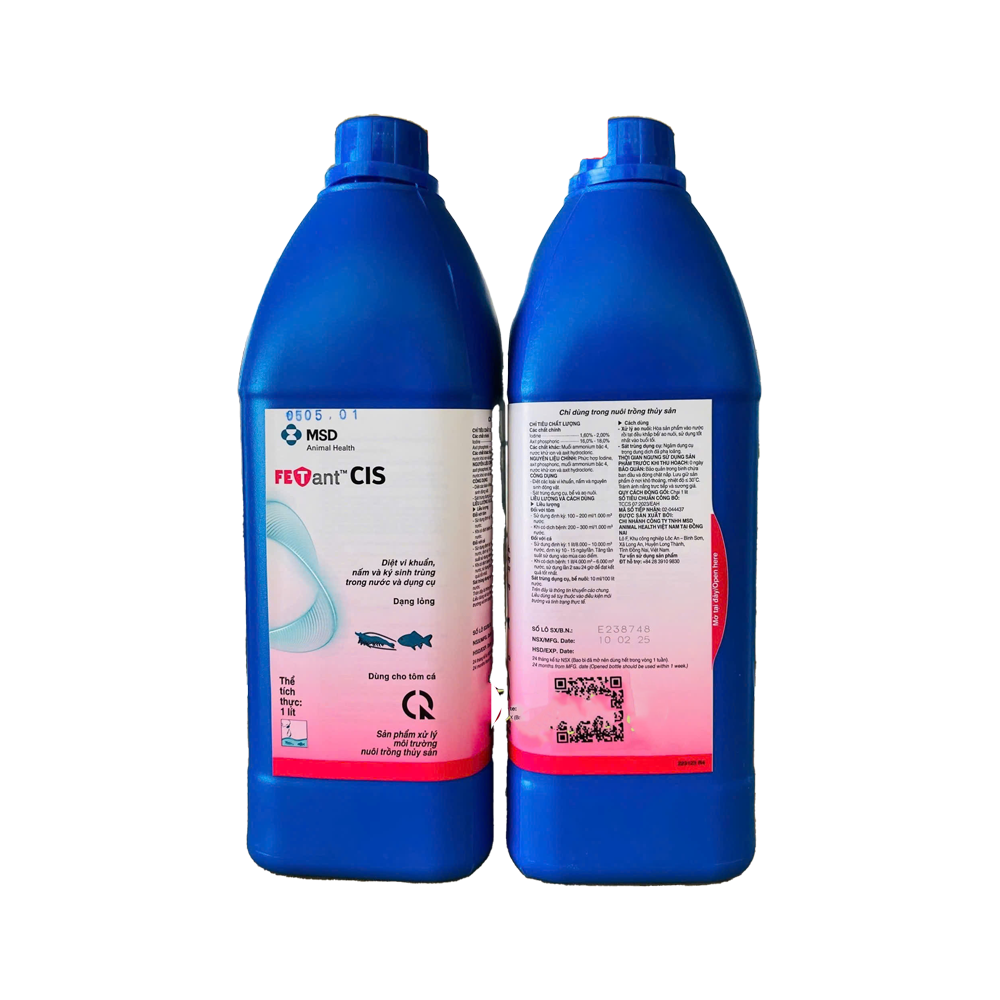 Complex Iodine Solution sát trùng nước ao nuôi (Bayer)