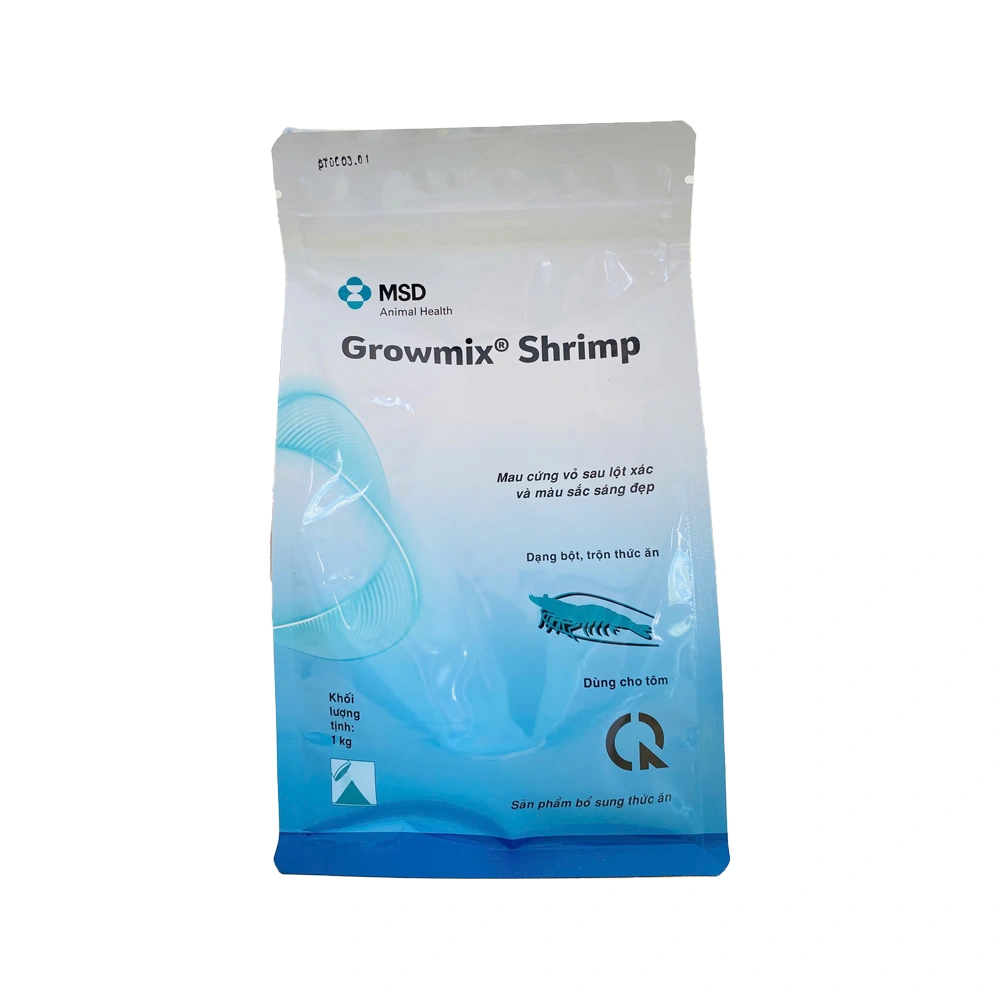 Growmix Shrimp cung cấp khoáng và vitamin, mau cứng vỏ sau lột xác và màu sắc sáng đẹp