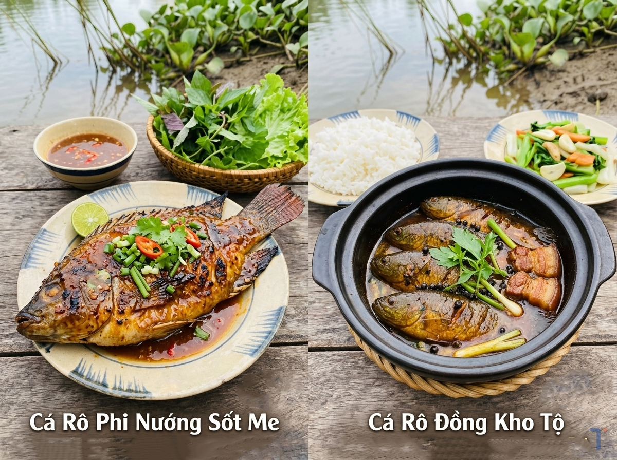 Cá rô kho tộ