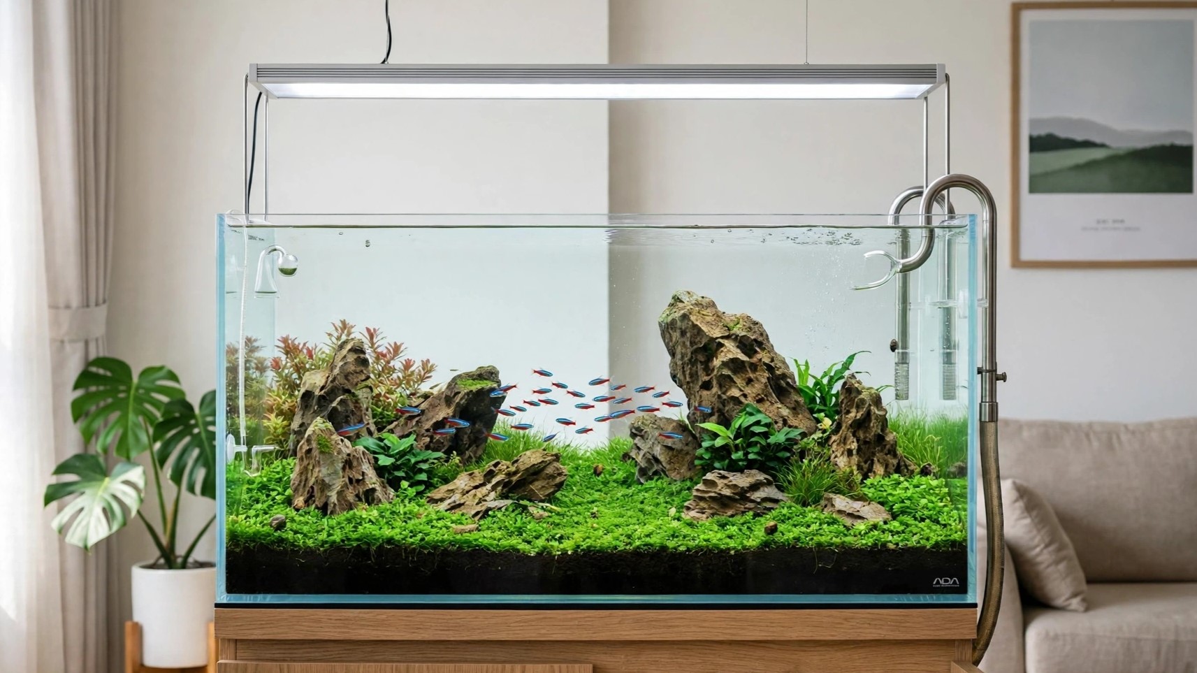 Cá cảnh phong cách Aquacaping
