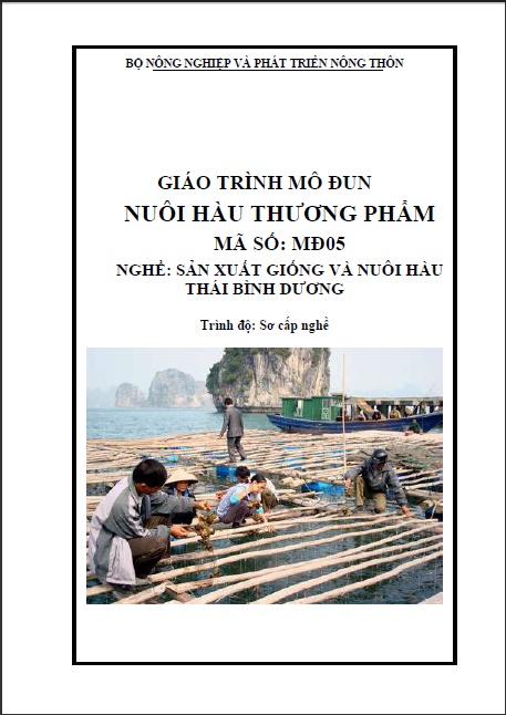 Giáo trình Nuôi hàu thương phẩm