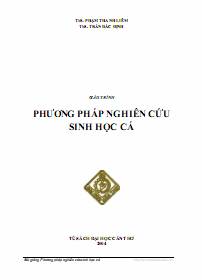 Giáo trình phương pháp nghiên cứu sinh học cá