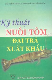 Sách kỹ thuật nuôi tôm đại trà xuất khẩu