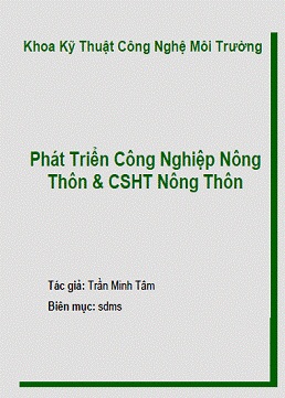 Phát triển công nghiệp nông thôn và CSHT nông thôn