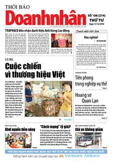 Tạp chí Thời báo doanh nhân 214 - Cá tra: Cuộc chiến vì thương hiệu Việt