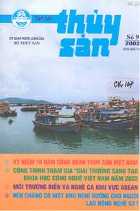Tạp chí Thủy sản 9.2002 - Chùm tin khoa học công nghệ thủy sản