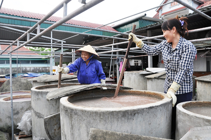 chế biến thủy sản, chế biến, thủy sản, thủy sản Hà Tĩnh, làm mắm