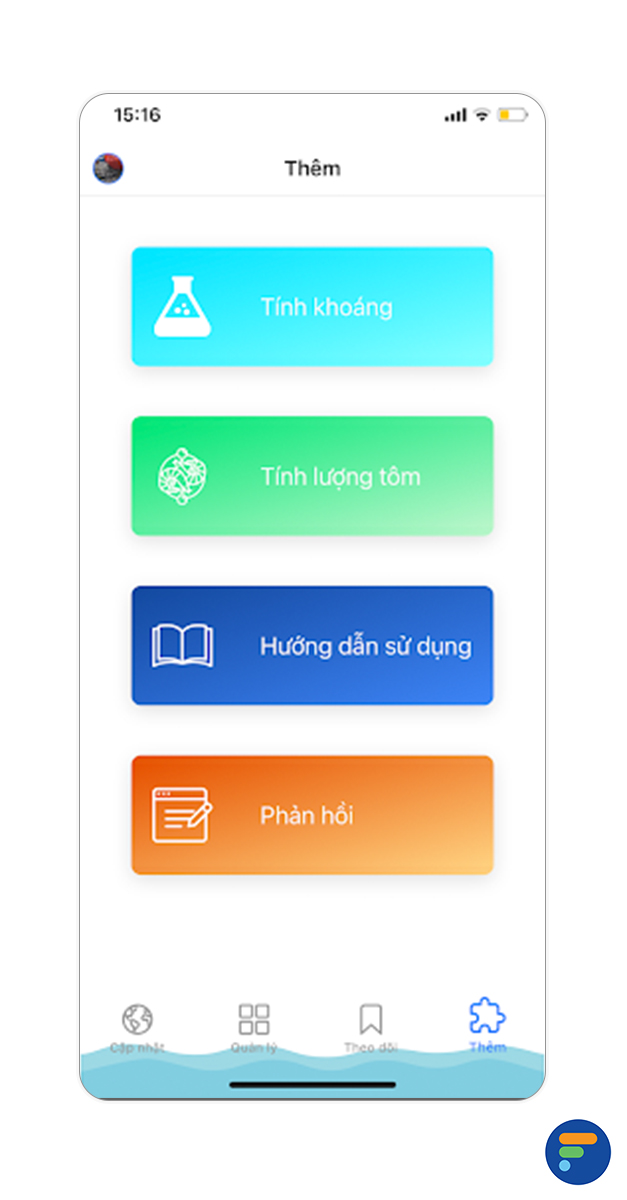 app quản lý nuôi tôm