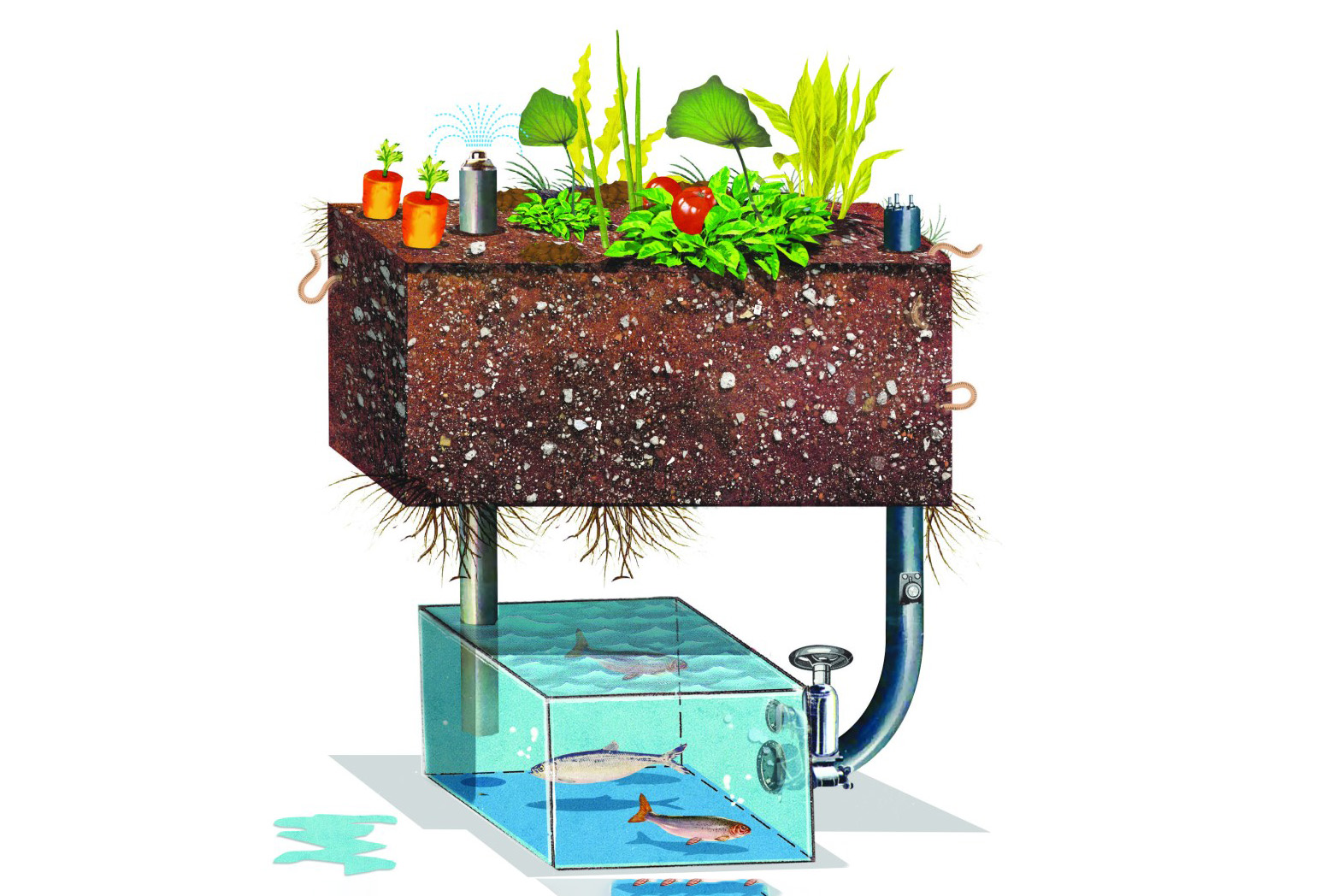 Tổng hợp 100 hình về mô hình aquaponics gia đình  NEC