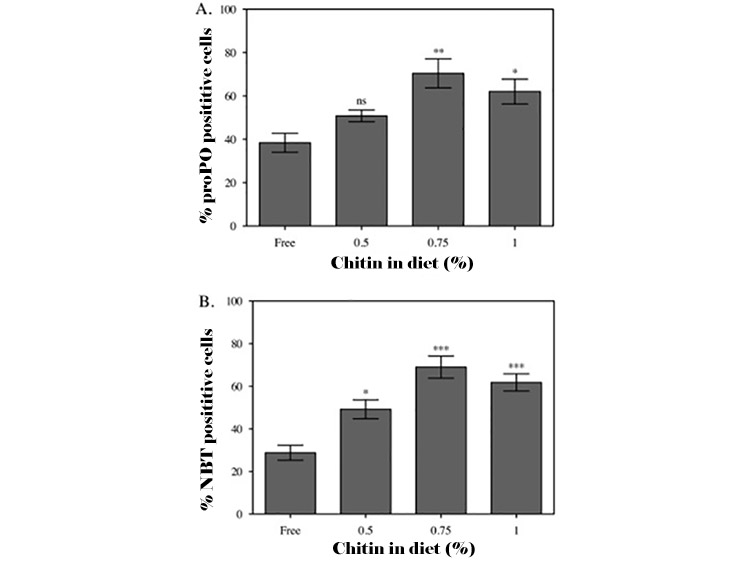 Chitin in diet