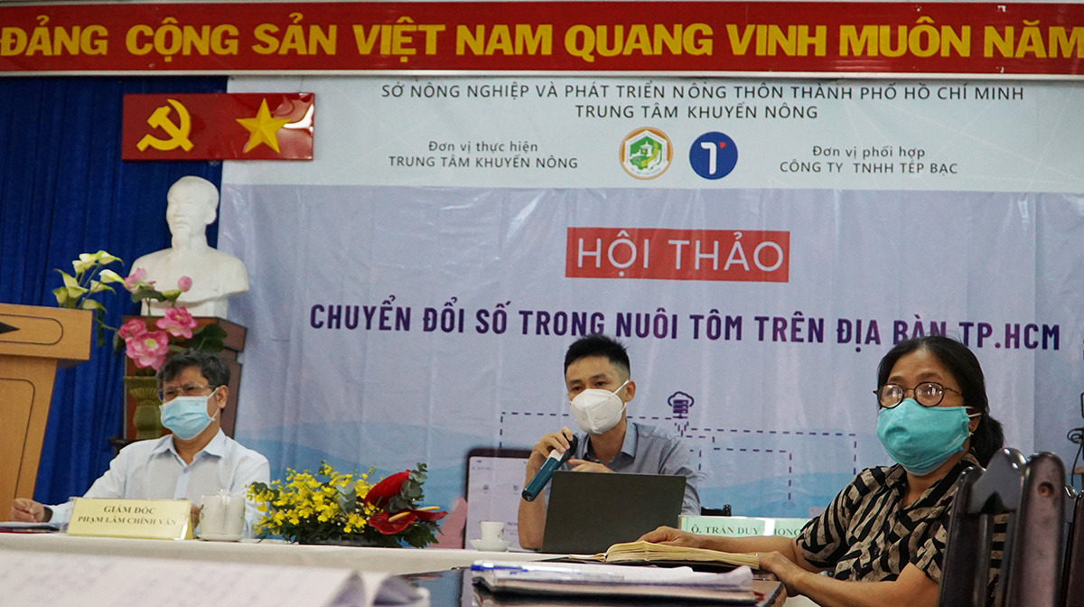 hội thảo nuôi tôm