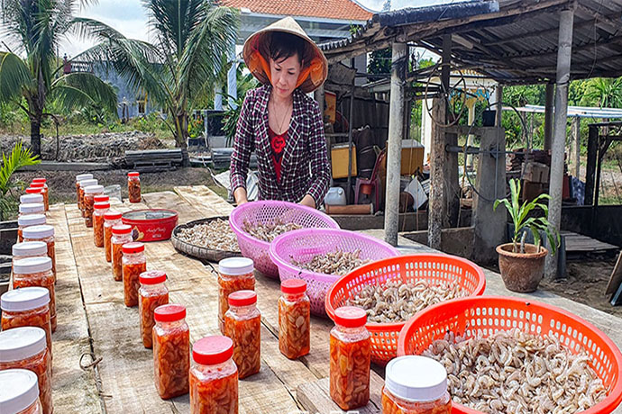 làng nghề mắm tôm