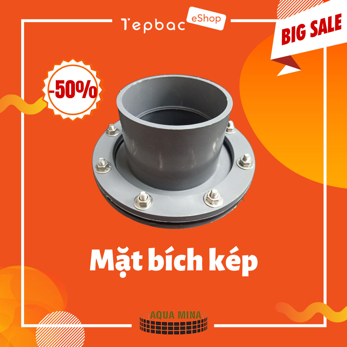 mặt bích kép