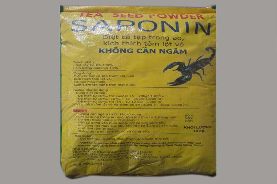 Saponin thuốc diệt cá tạp