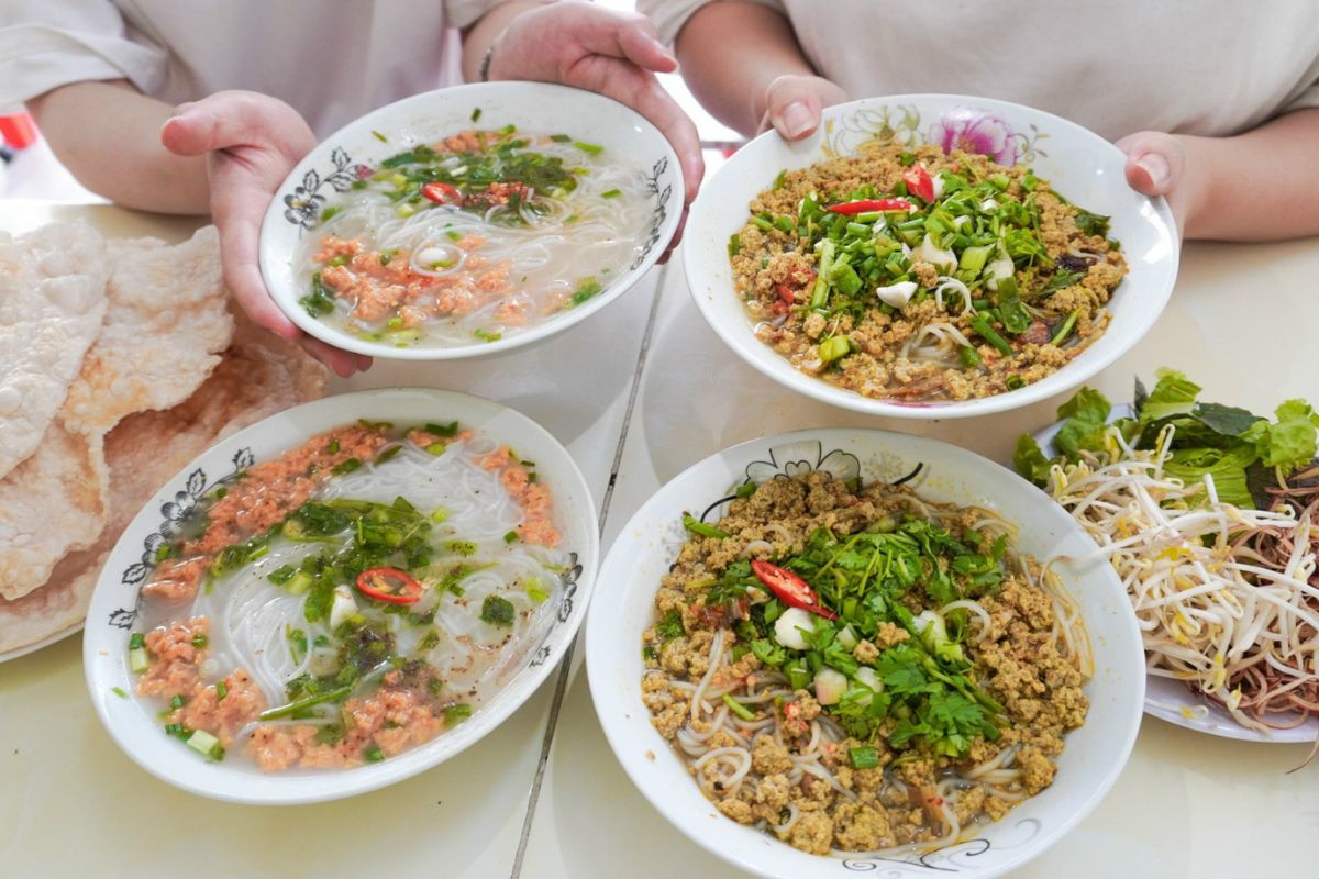 Bún tôm