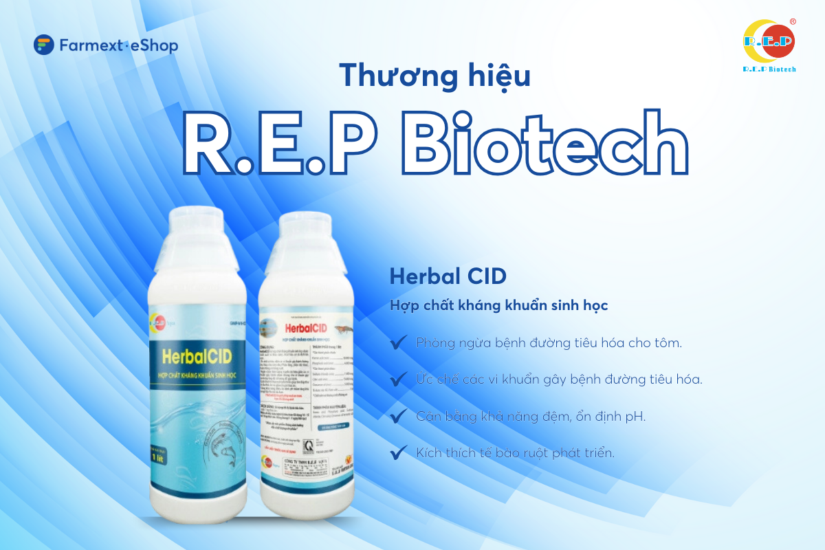 Thương hiệu R.E.P Biotech 