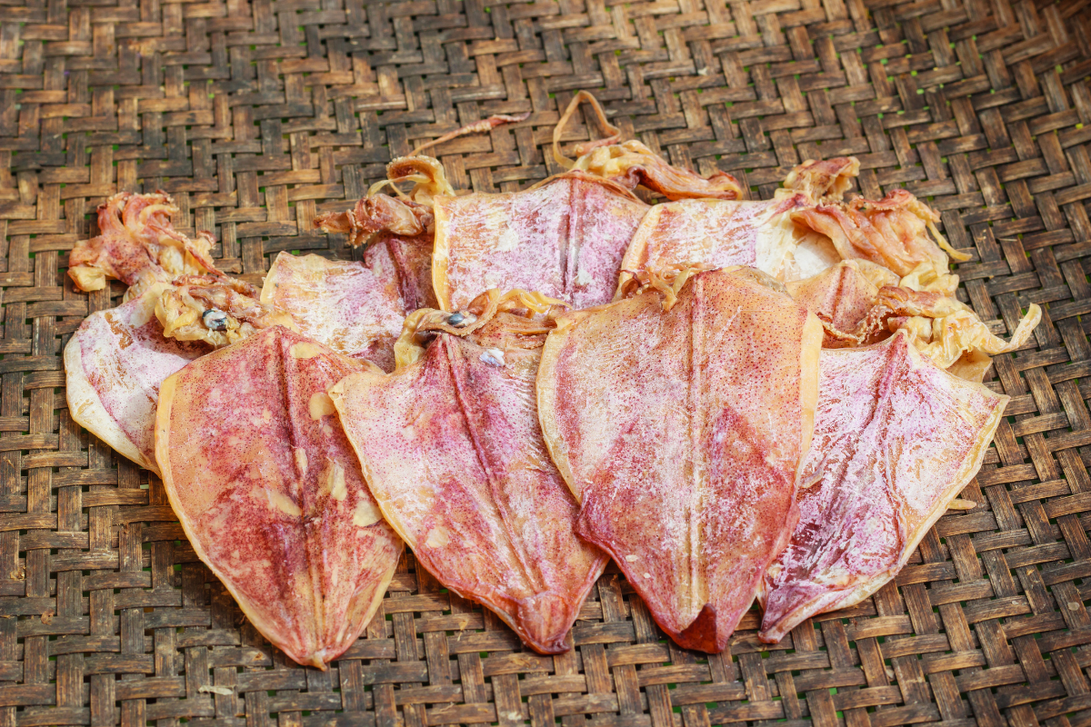 Mực khô là mặt hàng chủ lực xuất khẩu sang Thái Lan