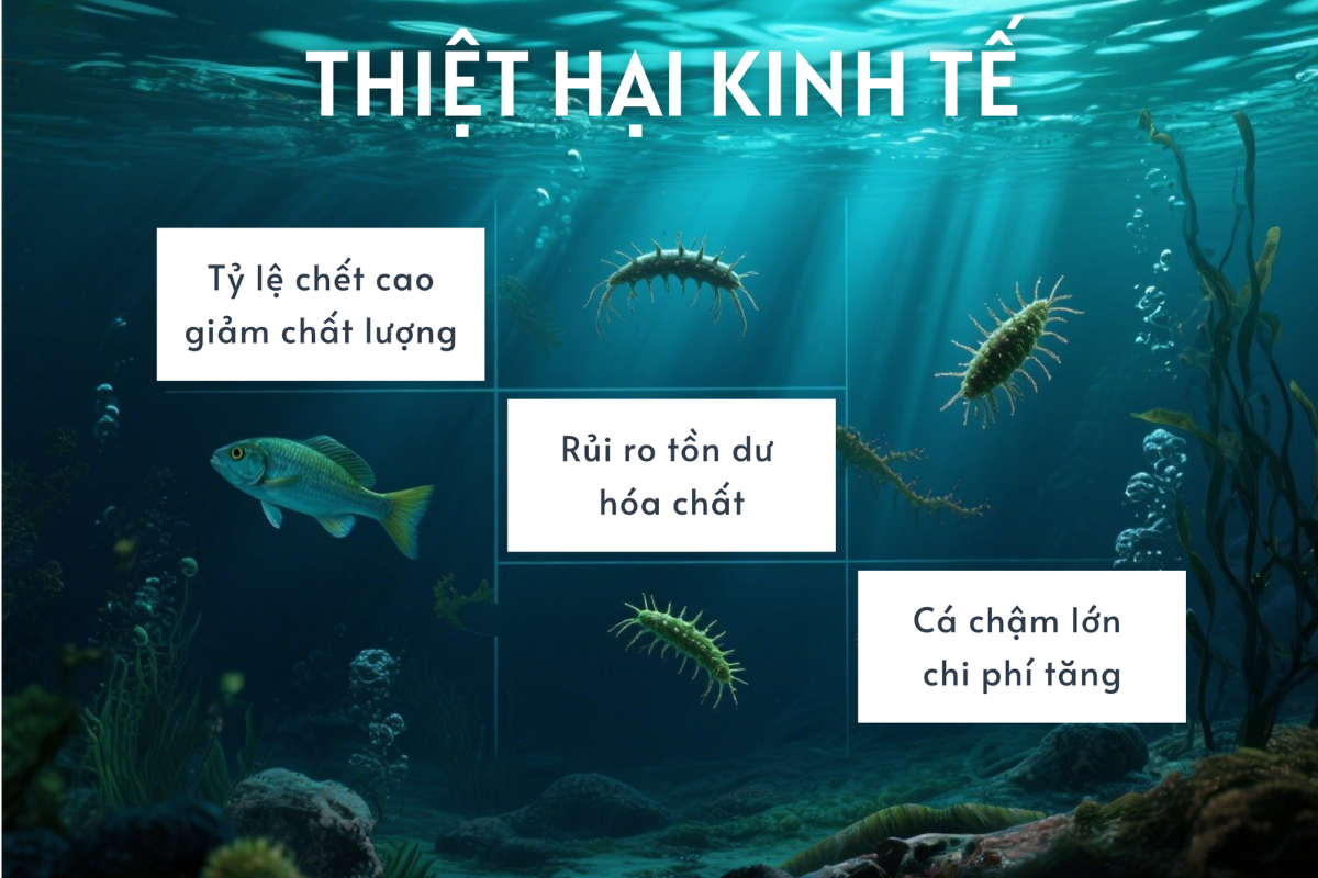 Nước nuôi cá phải luôn được duy trì trong tình trạng sạch, ổn định