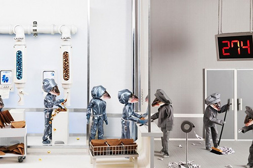 Nhà máy sản xuất thuốc.