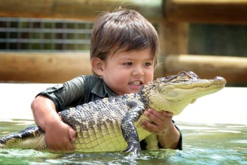 Được biết, gia đình của Charlie sở hữu công viên động vật hoang dã Ballarat ở bang Victoria, Úc.  Trong khi nhiều bậc phụ huynh luôn tìm cách bảo vệ con cái mình khỏi các động vật nguy hiểm, Charlie mới 3 tuổi đã được chơi với các loại bò sát như cá sấu, rắn, trăn.