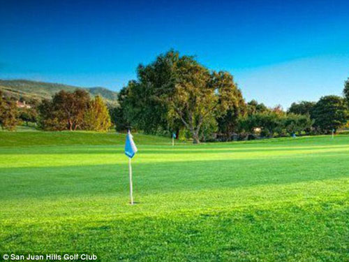 Sân golf San Juan Hills nơi con cá mập được phát hiện