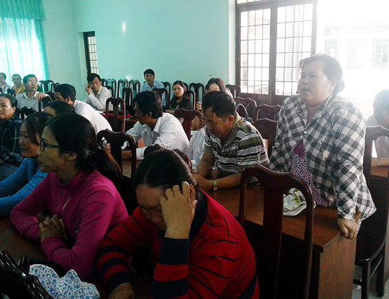 hộ nuôi phát biểu