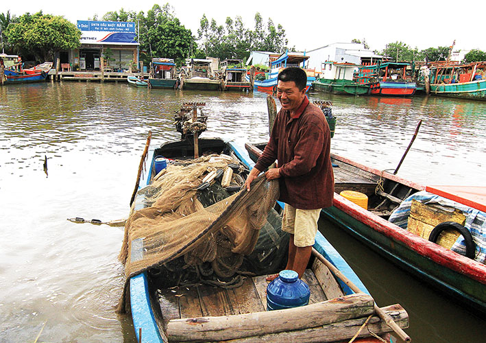 làng cá, ;làng cá hòn đá bạc, hình ảnh làng cá, làng cá cà mau, đánh bắt cá