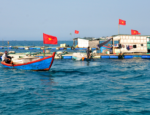 lồng nuôi tôm hùm