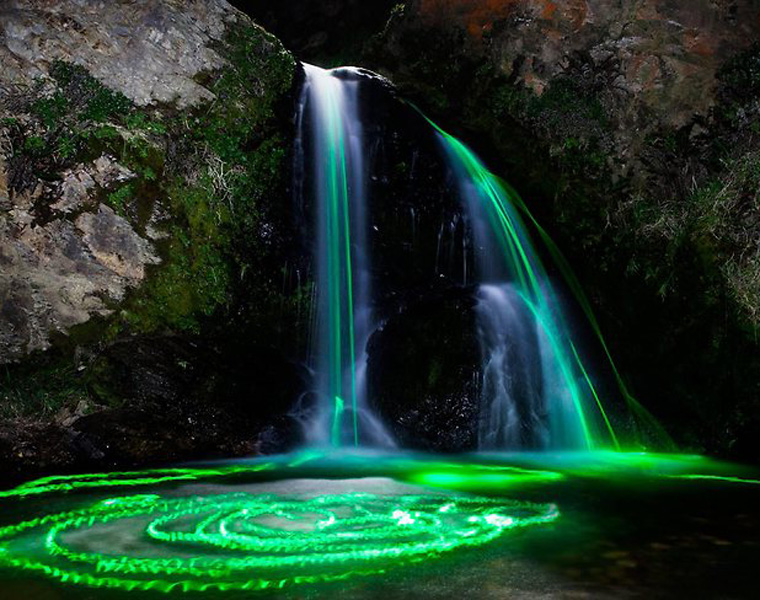 Nhờ phương pháp đặc biệt này, đứa con tinh thần của hai nhiếp ảnh trên mang tên Ánh dạ quang (Neon Luminance).