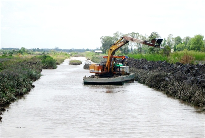 trữ ngọt, ngăn mặn, xâm nhập mặn, môi trường nuôi, môi trường