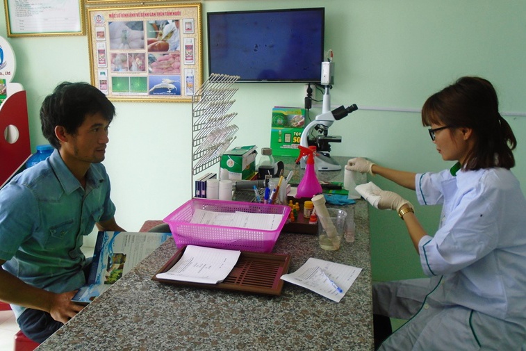Trung tâm xét nghiệm bệnh tôm miễn phí tại Quảng Bình