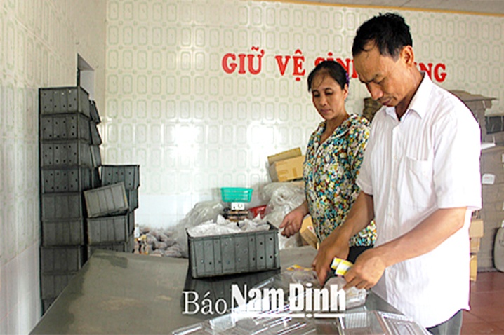 Phát triển nghề chế biến sứa ăn liền