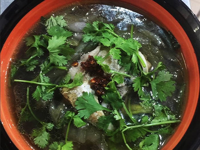 canh môn sen cá lóc đồng