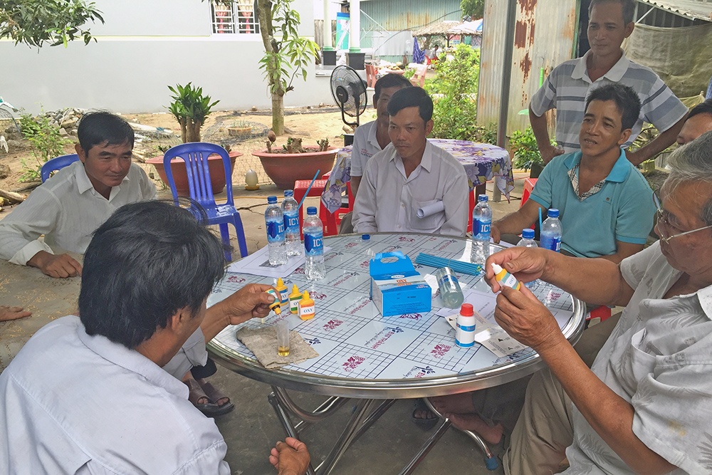 Quản lý pH trong ao nuôi