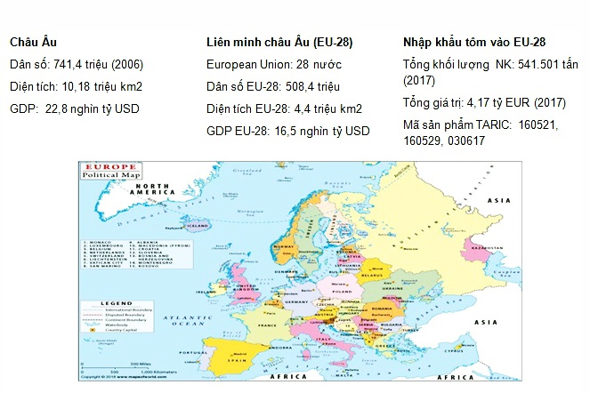 Phân tích thị trường EU và cơ hội của tôm Việt