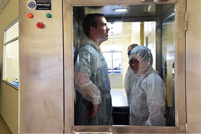 Cơ sở sản xuất tôm đầu tiên Việt Nam đáp ứng yêu cầu OIE