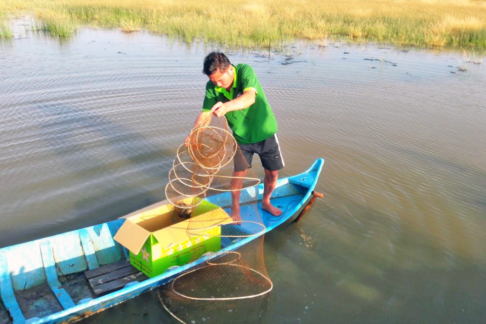 Phát triển mô hình nuôi tôm quảng canh cải tiến bền vững