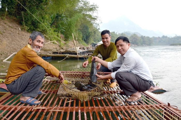 Chiêm Hóa phát triển nghề nuôi cá lồng