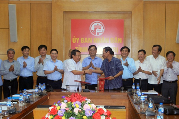 Triển khai dự án nuôi tôm công nghệ cao tại Quảng Trị