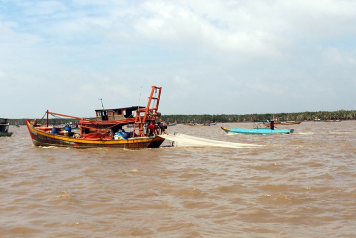 Thừa Đức khai thác sò huyết giống đợt 1-2019