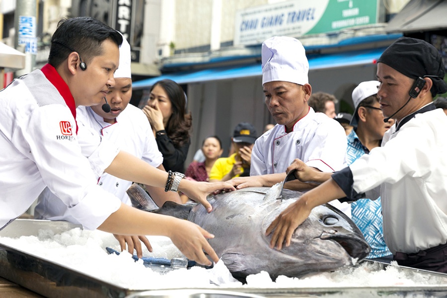 Quảng diễn cá ngừ đại dương Phú Yên tại TP Hồ Chí Minh