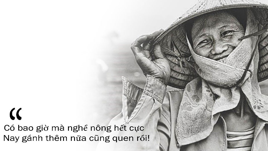 Nông dân hạn mặn