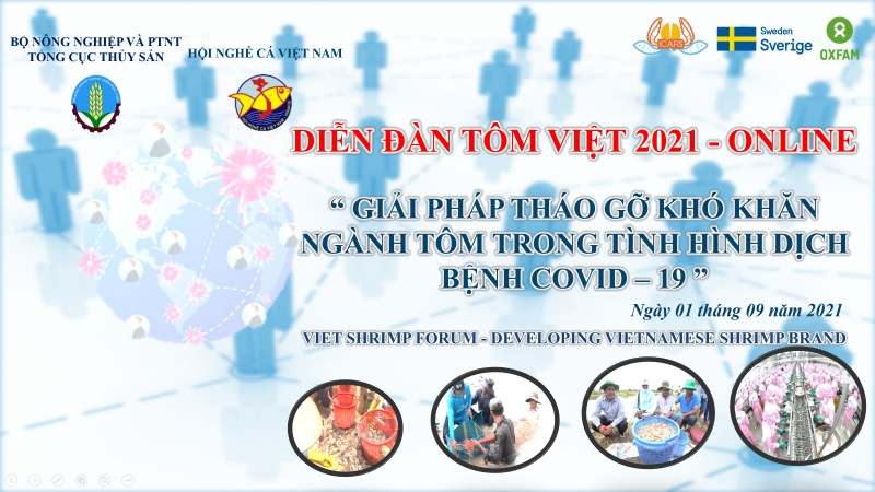 Diễn đàn với sự chủ trì và điều phối của Tổng cục thuỷ sản – Bộ NN&PTNT, Hội nghề cá Việt Nam (VINAFIS), Sở NN&PTNT các tỉnh.